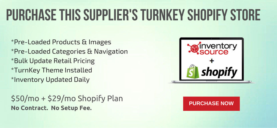 Turnkey Shopify Dropship Website